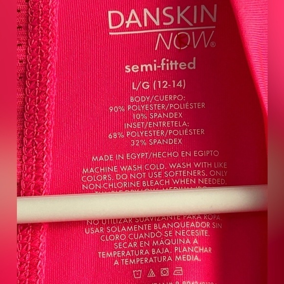 Danskin Now Semi-Fitted Short Sleeve Tee • Size: Large • Used - Picture 4 of 5
